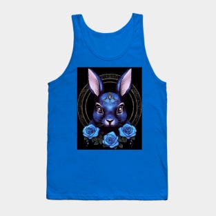 Blue Rabbit Tank Top